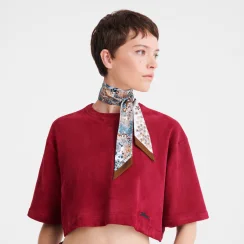 Hedvábný šátek - Hedband Collier de fleurs