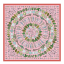 Hedvábný šátek - Silk scarf Longchamp Herbarium