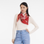 Šátek - Silk scarf Jockey Longchamp