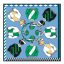 Šátek - Silk scarf Casaques Longchamp