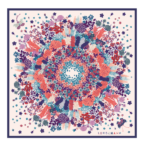 Hedvábný šátek - Silk scarf Spring/Summer 2024 Collection