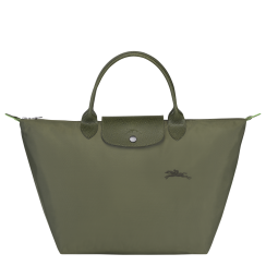 Kabelka -Top handle bag M Le Pliage Green
