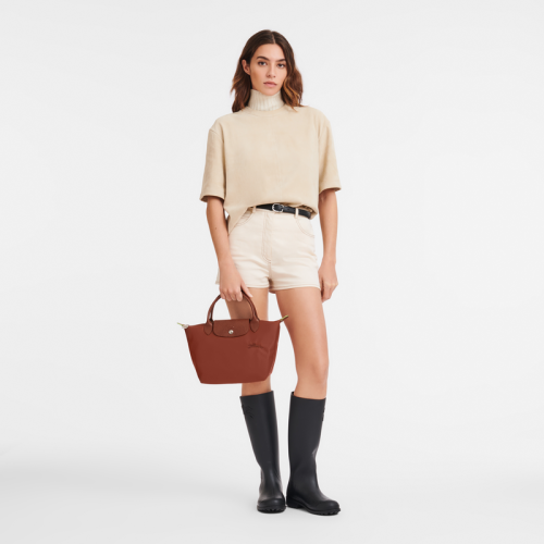 Kabelka - Top handle bag S Le Pliage Green